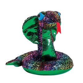 Fun Express Metallic Standing Stuffed King Cobra Snake