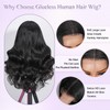 Originea Body Wave Human Hair Wig Wear and Go Glueless