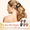 6 PCS Flat Hair Clips for Women, Flat Claw Clips