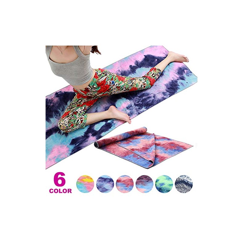 Kei Lala Yoga Towel, Non-slip, Hot Yoga, Popular, Lightweight, Microfiber,