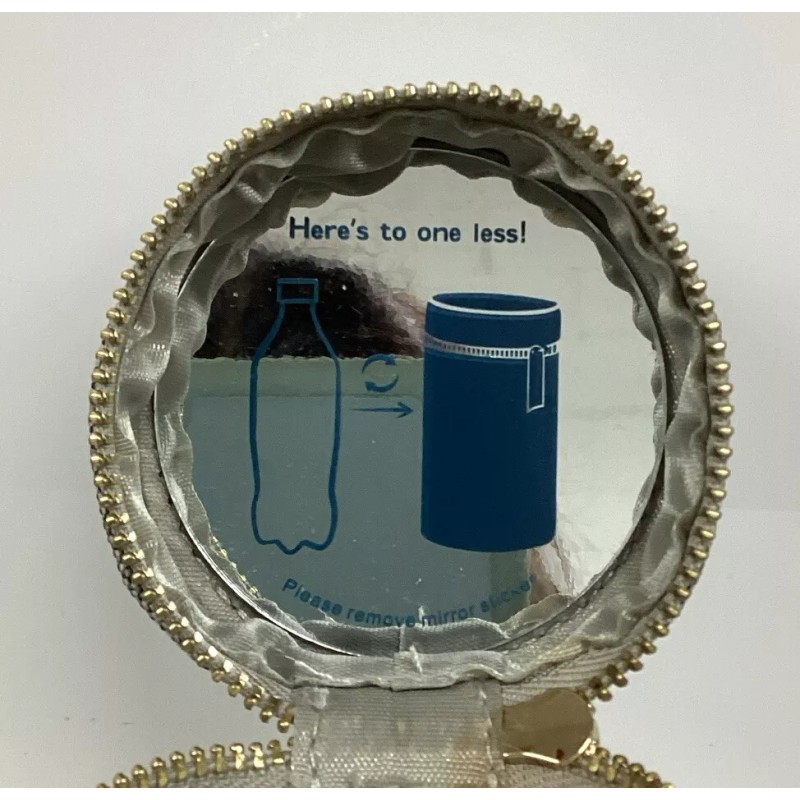 Trestique Make-up Bag Clean Ocean Collection GRAY (L) As Pictured