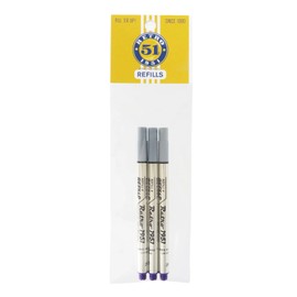 Retro 51 Fountain Pen Refills, Purple, 3-Pack (REF56P-B)