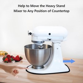 Mixer Mover for KitchenAid Mixer, Sliding Mats for KitchenAid Stand Mixer, Sliding Mats Compatible with KitchenAid 4.5-5 Qt Tilt-Head Stand Mixer