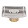 Floor Drain Odor Proof Insect Proof Square Floor Drain Electroplating
