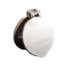 Mini Magflap - Magnetic keyhole Draught ExcluderTM (Stainless steel)