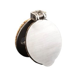 Mini Magflap - Magnetic keyhole Draught ExcluderTM (Stainless steel)