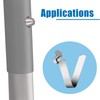 AuRiver 25 PCS Tent Pole Clips Stainless Steel Kayak Paddle