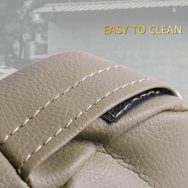 KUAFU Driver Side & Passenger Side Seat Armrest Cover Compatible