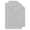 EDB Pack of 2 Terry Toweling Bath Mats Set 100%