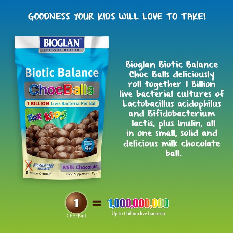 Bioglan Biotic Balance Milk ChocBalls, Pack of 1