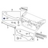 Rexka 10pcs Tailgate Spoiler Clip 91513-T6A-003 Compatible with Honda Civic,