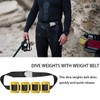 MOPHOEXII Dive Belt with Weights,Coated Lead Diving Weights for Scuba