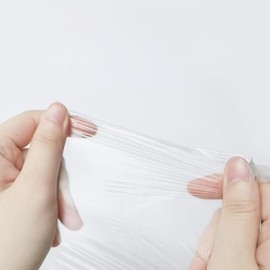 Sndperiexam Sndperiexam 200Pcs Plastic Disposable Neck Wrinkle Mask for Lock in Moisture, Wrapped Cling Cover Film Patches Neck Diy Tightening Mask for Skin Care Moisturizing Firming