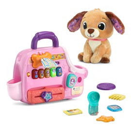 VTech Cutie Paws Puppy Carrier, Pink