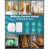 Remote Control Outlet, ELECTOP 15A/1500W Wireless Outlet Power Switch, No