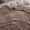 KORBLISS Home Fleece Twin Blanket for Couch, Bed, TV, Party,