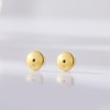 Earring Backs Gold for Stud 925 Sterling Silver Safety Locking