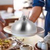 Healeved Stainless Steel Food Cover Dome - 7.87 Inch Plate