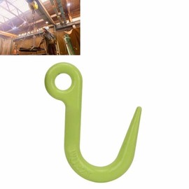 대형 개방형 리프팅 훅 2T 하중 지지 합금강 크레인 호이스트 산업용 Large Open Type Lifting Hook 2T Load Capacity Alloy Steel Crane Hoist for Industrial Use