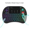 Rii Mini Tastatur mit Touchpad, Smart TV Tastatur, 2,4 GHz