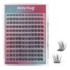 Mayhug Eyelash Extensions 3D Effect Individual Eyelashes 144 Pieces D
