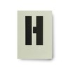 Dovetails Vintage Big Letter H Stencil 120 mm tall Modern