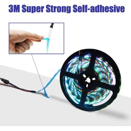 YCKJNB 360 Photo Booth Machine Accessories 10.5ft 5050 Led Strip Lights,with Remote Control for TV, Monitor, Gaming