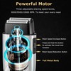 KEMEI IPX7 Foil Shavers Electric Razor for Men with 3