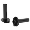 Rear Trunk Cargo Trim Panel Wing Nuts Abs Clamp Nuts