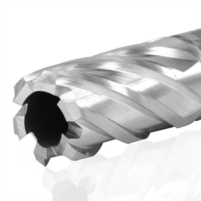 Shank HSS Annular Drill Bit 12-42x30mm TiN Coated Hollow Drill