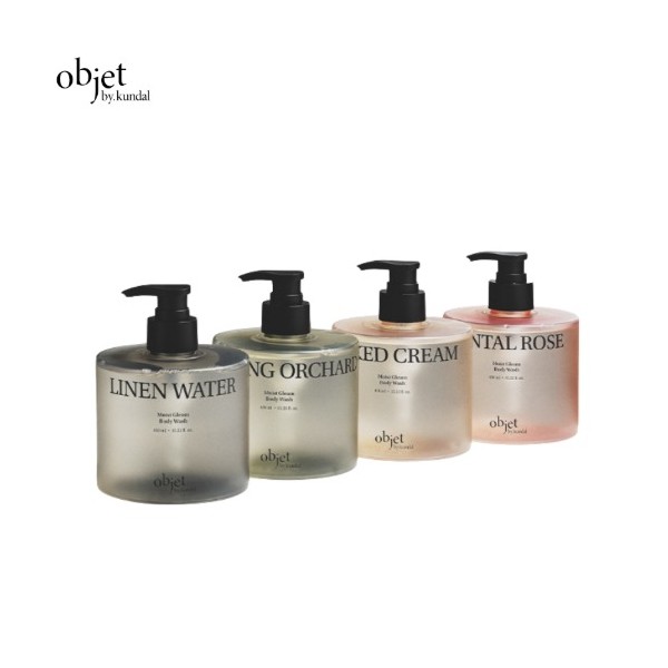 OBJET BY KUNDAL Moist Gleam Body Wash 450ml, Shade:#29 Mauve