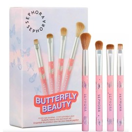 Sephora Collectio Mini Butterfly Beauty Eye Brush Set - Limited Edition (4 Pcs)