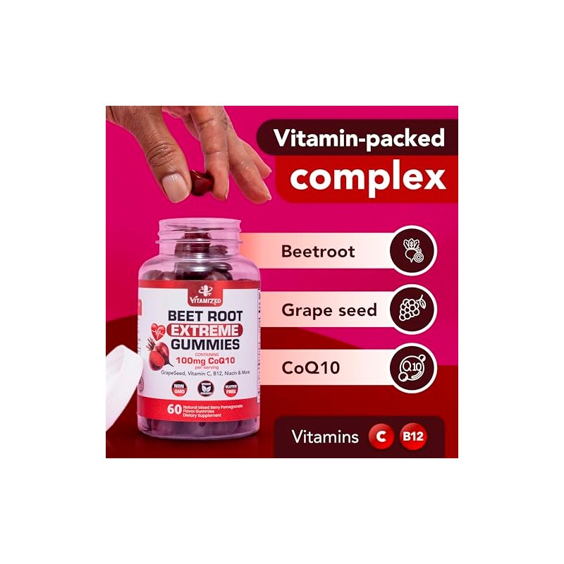 F?rmula Extrema de Remolacha y Coq10 100 Mg