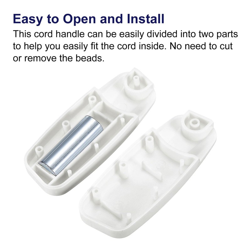 QUARKZMAN Cord Weight for Blinds, Pack of 4 80 mm