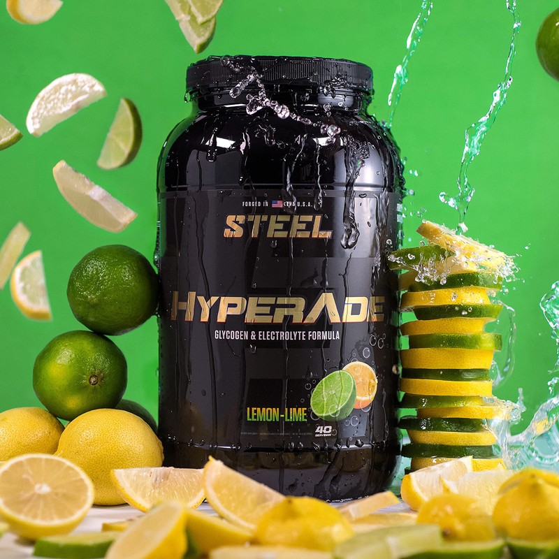 Steel Supplements Hyperade | Advanced Hydration Powder w/Fast Absorbing Electrolytes