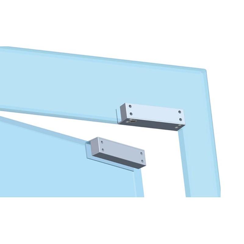 Electric Drop Bolt Lock Left Open for Frameless Glass Doors