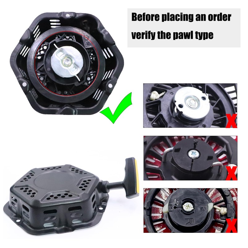 DVBB Pull Start Recoil Starter Compatible with Champion 196cc 208cc