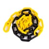 MACHSWON 2m Plastic Chains Barrier Safety Post Cone Isolation Fence