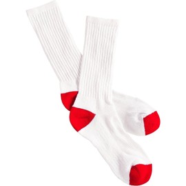 Boot Doctor Boys' Over The Calf Socks 3 Pack White Medium