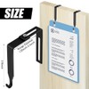 Adjustable Cabinet Hooks, Door Hooks, Universal Divider Hooks, Hanger Set,