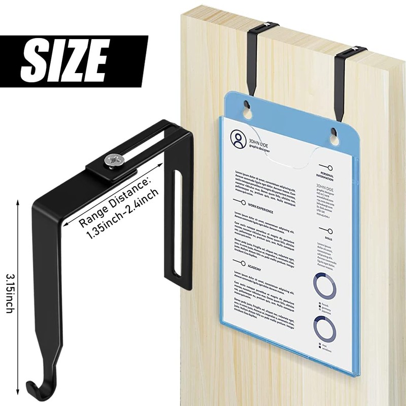Adjustable Cabinet Hooks, Door Hooks, Universal Divider Hooks, Hanger Set,