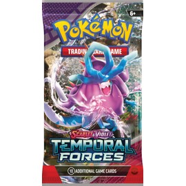 Pokémon TCG: Scarlet & Violet—Temporal Forces Triple Pack – Cyclizar (3 Booster Packs & 1 Foil Promo Card)