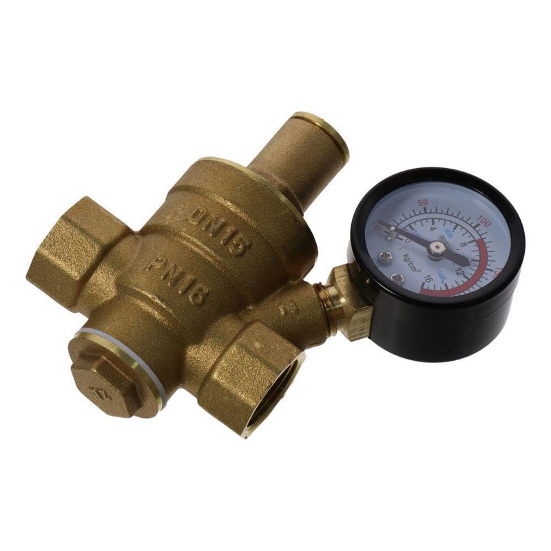 Water Pressure Regulator G1/2 Pressure Reducing Valve Hydraulic Instability,Thread with