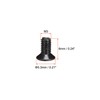 sourcing map M3 x 6mm Phillips Screw Fastener Black for