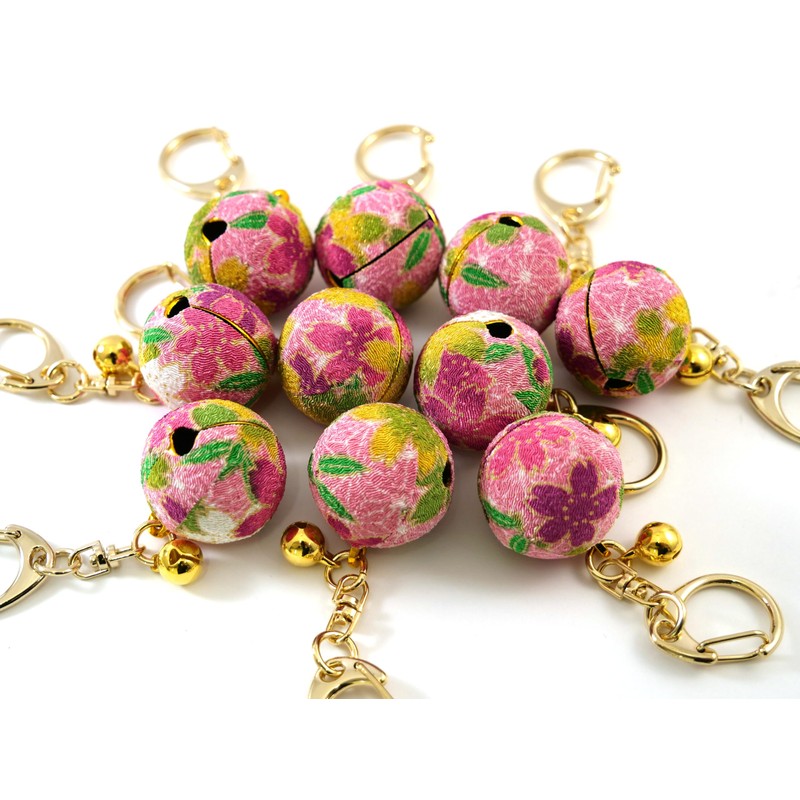 Flower Crepe Bell (Diameter 1.0 inch (25 mm), 0.3 inch