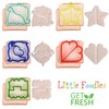 GET FRESH Sandwich Cutters for Kids – [20-pcs] Set with