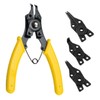 OSALADI Pliers Kit 4-in-1 Spring Clamp Tool for Car Auto