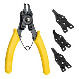 OSALADI Pliers Kit 4-in-1 Spring Clamp Tool for Car Auto and Electrical Repair
