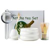 Set of 5 Matcha Tea Set with Whisk and Bowl,