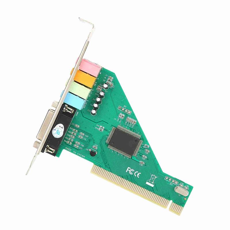 PCI Sound Card Channel 4.1 for Computer Desktop Internal Audio